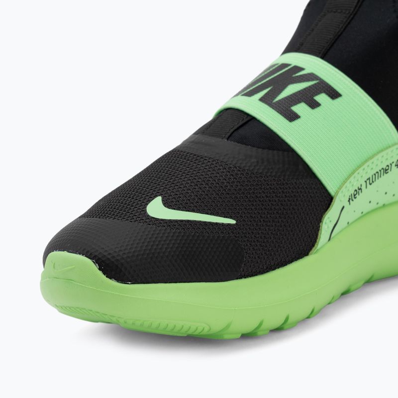 Încălțăminte pentru copii Nike Flex Runner 4 black/illusion green/black 7