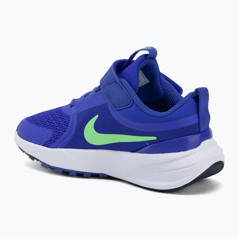 Încălțăminte pentru copii Nike Star Runner 5 racer blue/midnight navy/illusion green 3