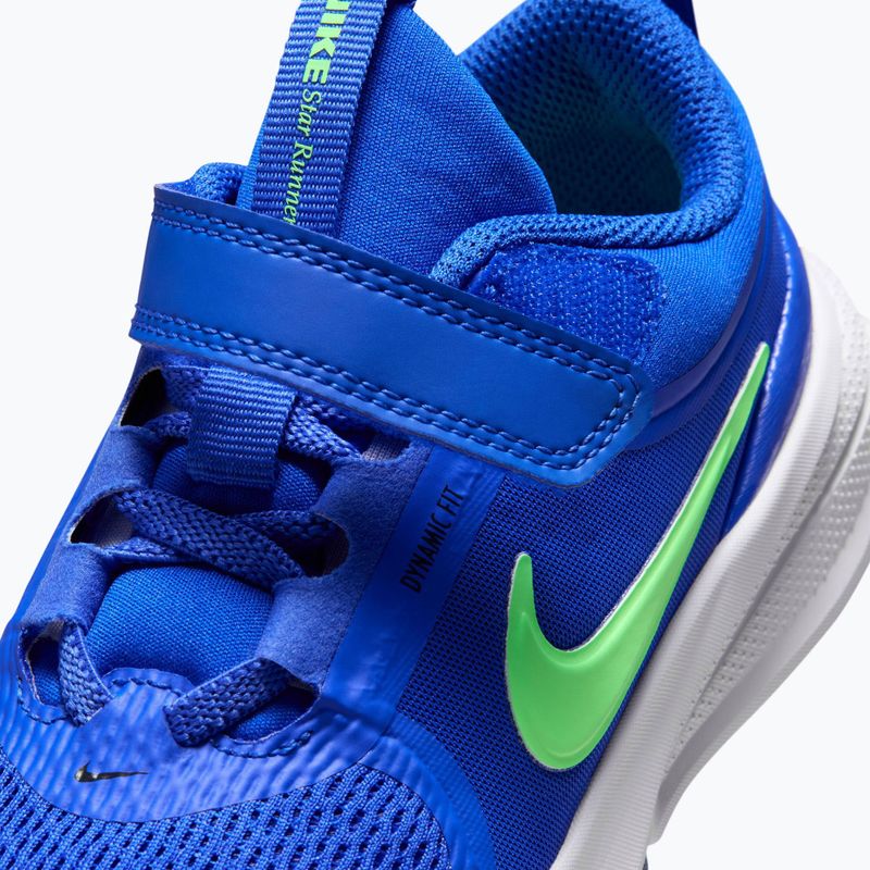 Încălțăminte pentru copii Nike Star Runner 5 racer blue/midnight navy/illusion green 5