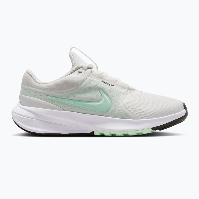 Pantofi de alergare Nike Star Runner 5 summit white/black/arctic green 8