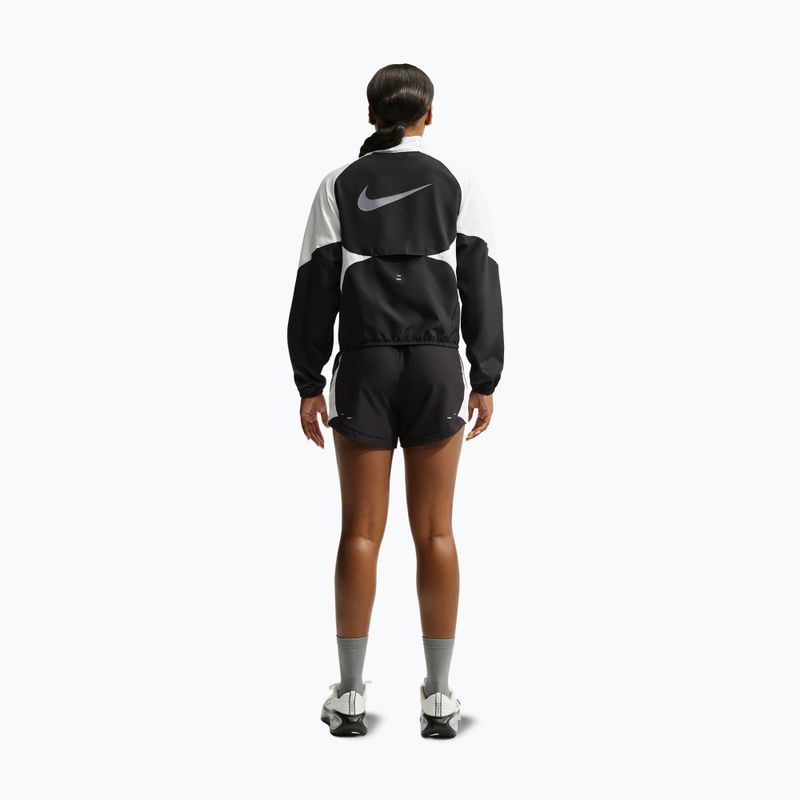 Pantaloni scurți de alergare pentru femei Nike Tempo Dri-Fit Unlined black/white/cool grey 3