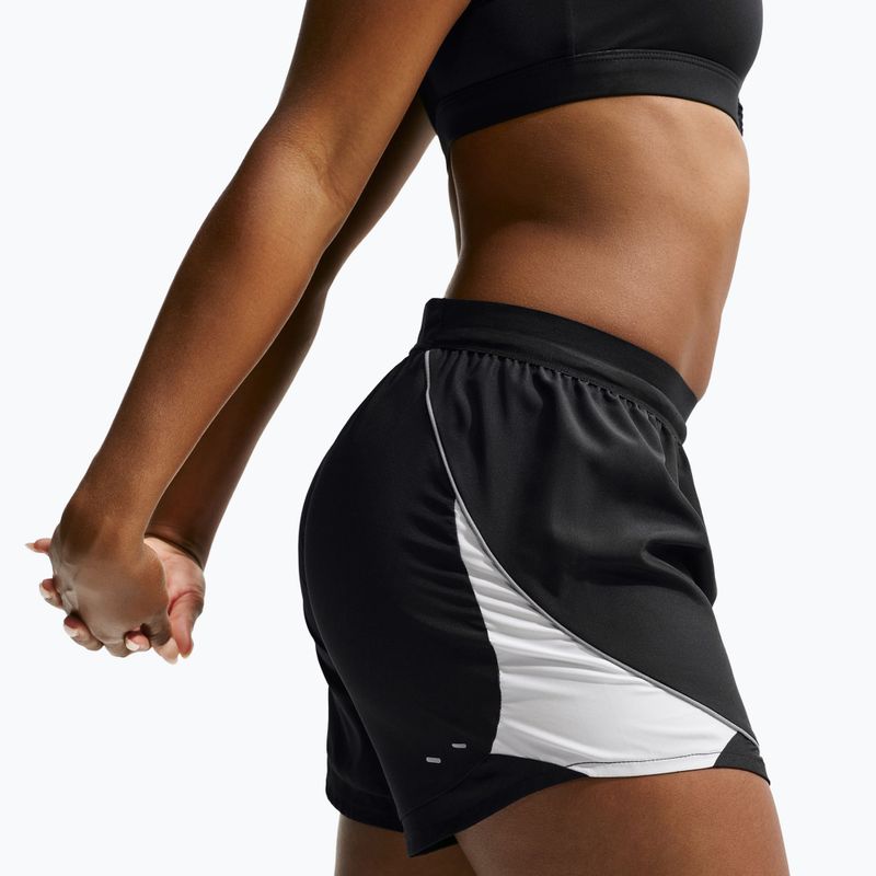 Pantaloni scurți de alergare pentru femei Nike Tempo Dri-Fit Unlined black/white/cool grey 5