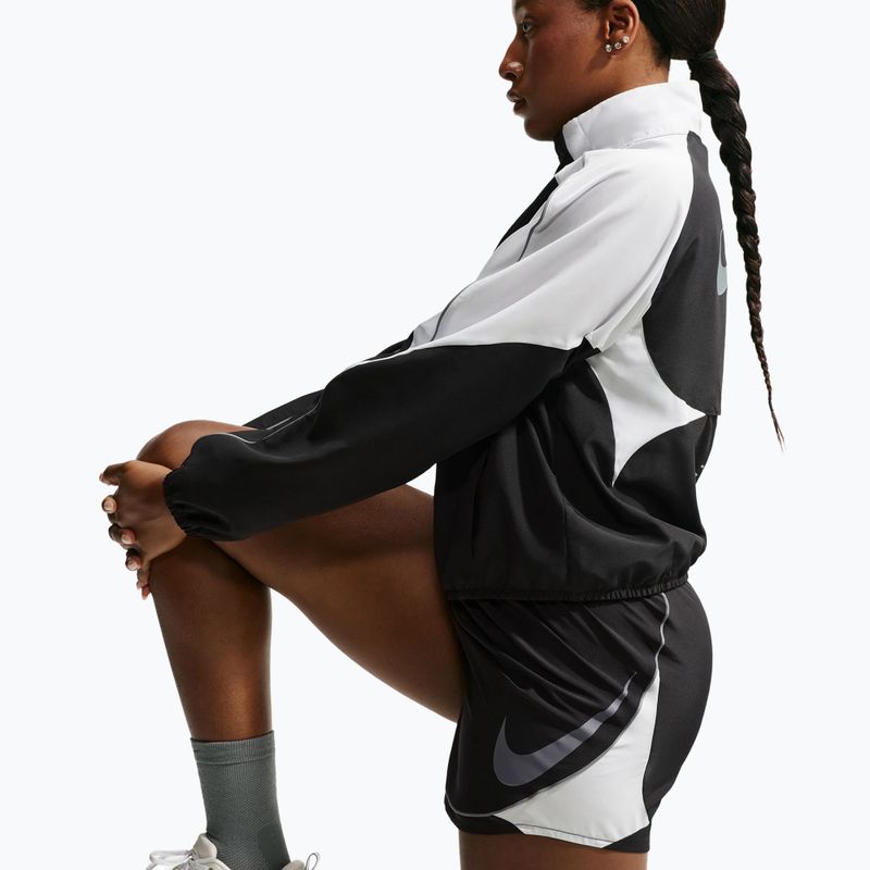 Pantaloni scurți de alergare pentru femei Nike Tempo Dri-Fit Unlined black/white/cool grey 6