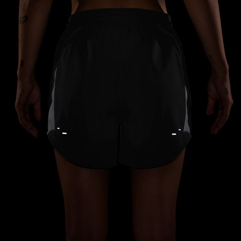 Pantaloni scurți de alergare pentru femei Nike Tempo Dri-Fit Unlined black/white/cool grey 8