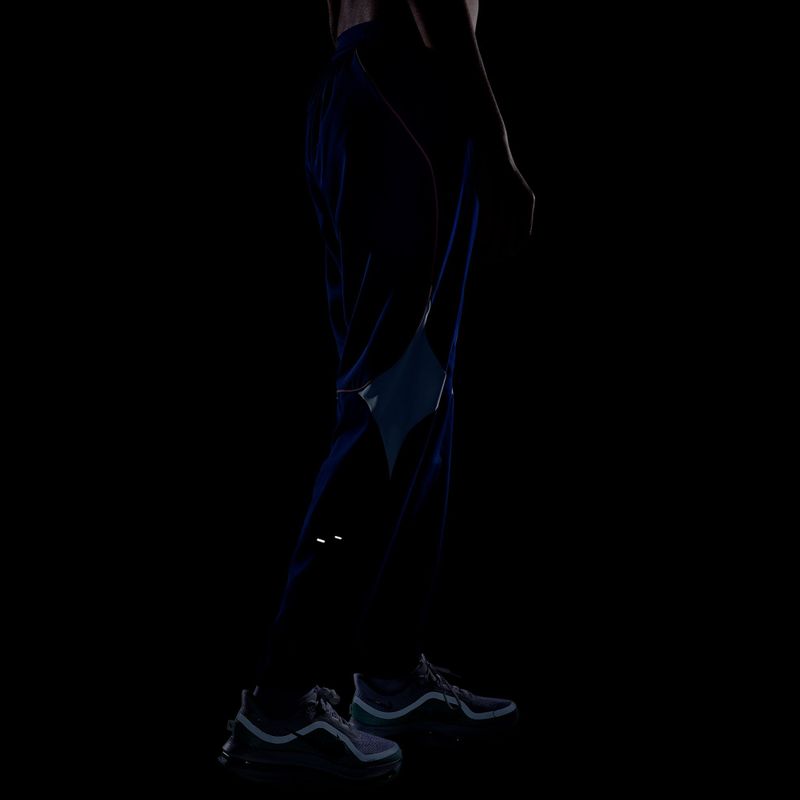 Pantaloni damă Nike Swoosh Dri-Fit old royal/gri fotbal/roz rise 4