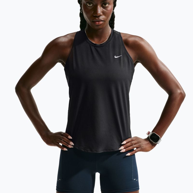 Tricou de alergare pentru femei Nike Swift Dri-Fit Tank Top black 4