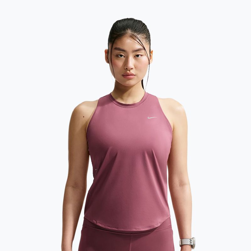 Tricou de alergare pentru femei Nike Swift Dri-Fit Tank Top pink smoke