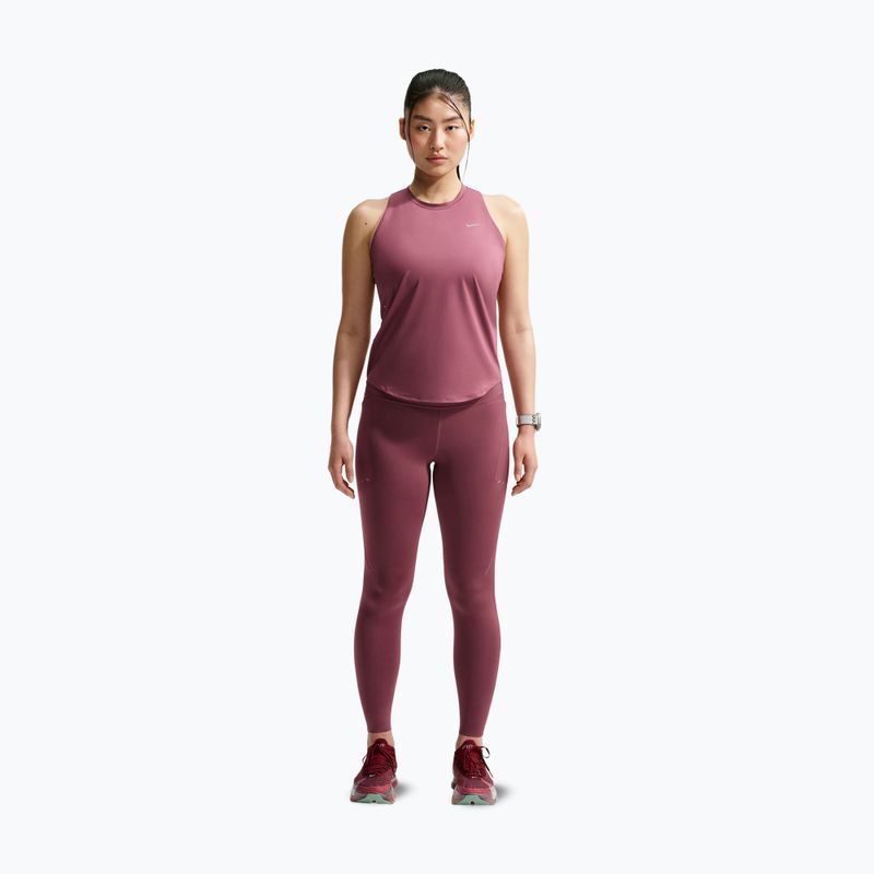 Tricou de alergare pentru femei Nike Swift Dri-Fit Tank Top pink smoke 2