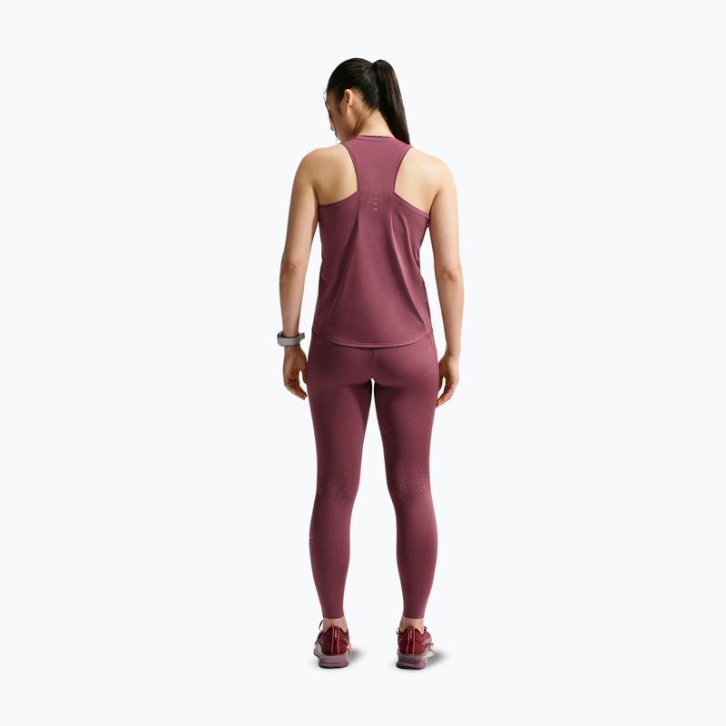 Tricou de alergare pentru femei Nike Swift Dri-Fit Tank Top pink smoke 3