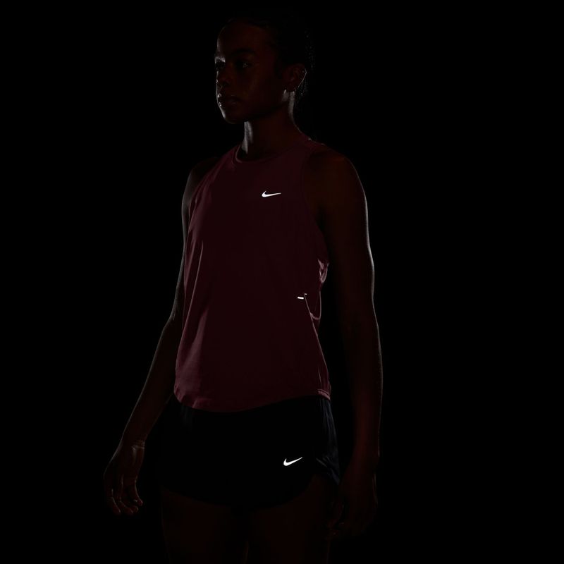 Tricou de alergare pentru femei Nike Swift Dri-Fit Tank Top pink smoke 7