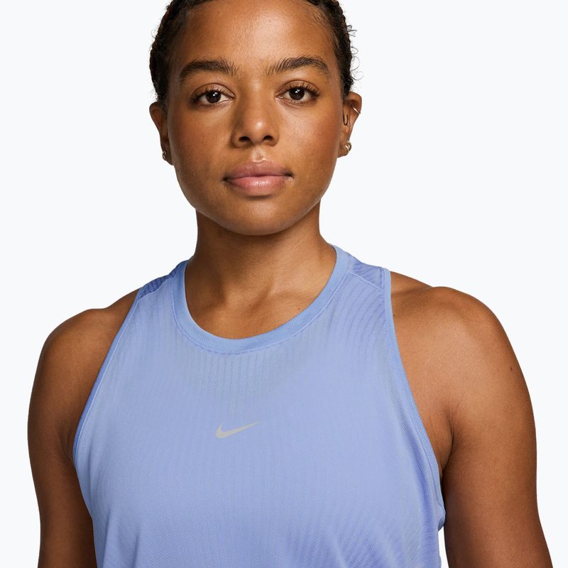 Tricou de alergare pentru femei Nike Swift Aero-Fit Tank Top aluminum/pure platinum 3