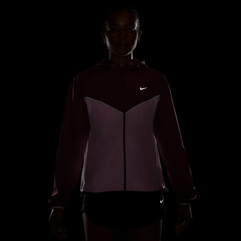 Geacă de alergare pentru femei Nike Tempo Windrunner pink smoke/pink rise 4