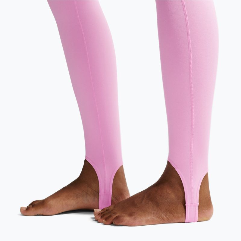 Colanți de antrenament pentru femei Nike One pink rise/white 7