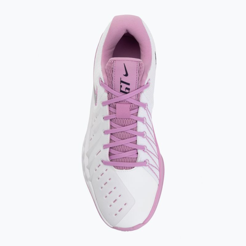 Încălțăminte de baschet pentru bărbați Nike G.T. Cut Academy 2 white/light magenta/purple dynasty 5