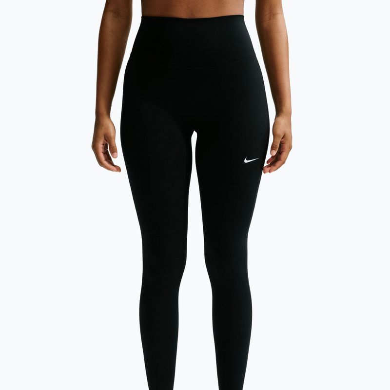 Colanți de antrenament pentru femei Nike One black/white 4