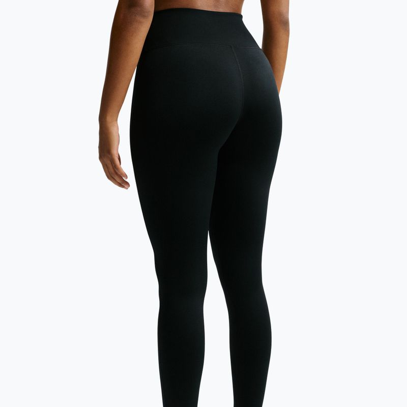 Colanți de antrenament pentru femei Nike One black/white 5