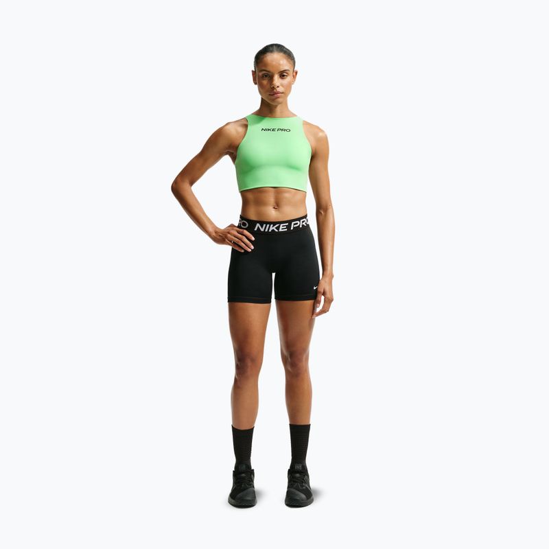 Sutien de antrenament Nike Pro Sculpt illusion green/black 2
