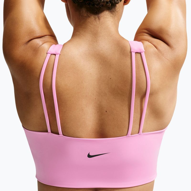 Sutien de antrenament Nike Pro Sculpt pink rise/black 4