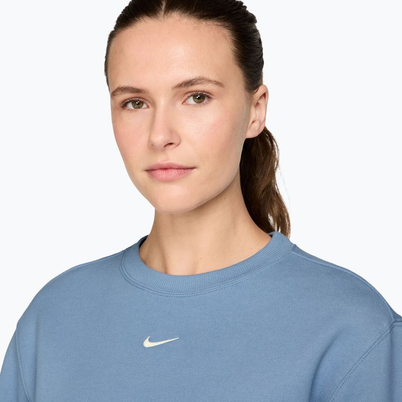 Bluză pentru femei Nike Studio Fleece work blue/sail 3