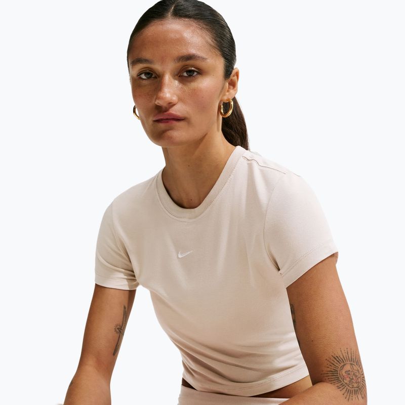 Tricou pentru femei Nike Sportswear Chill Knit cream Ii/sail 6