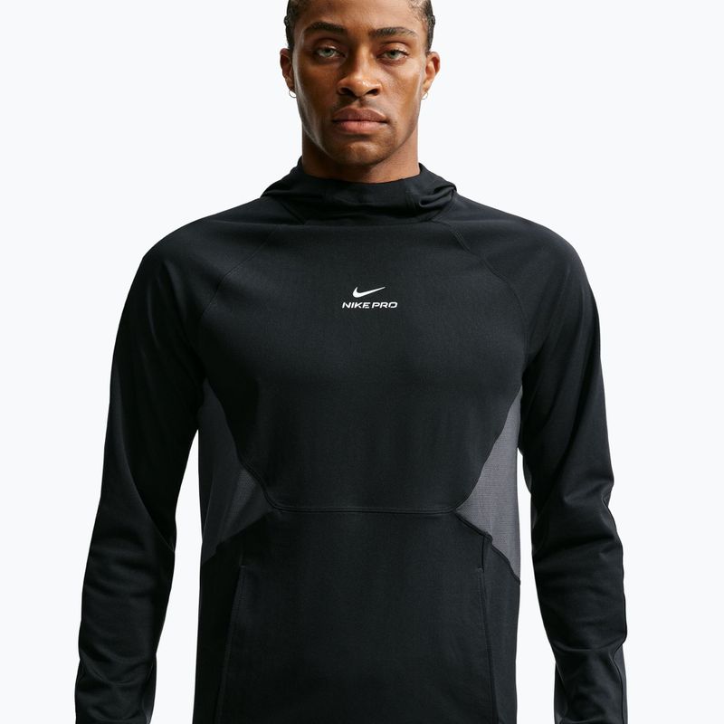 Bluză de antrenament pentru bărbați Nike Pro black/white 4