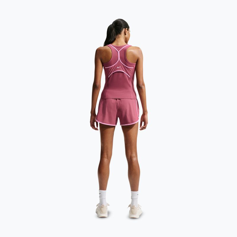 Tricou de antrenament pentru femei Nike One pink smoke/pink rise/mystic dates/white 3