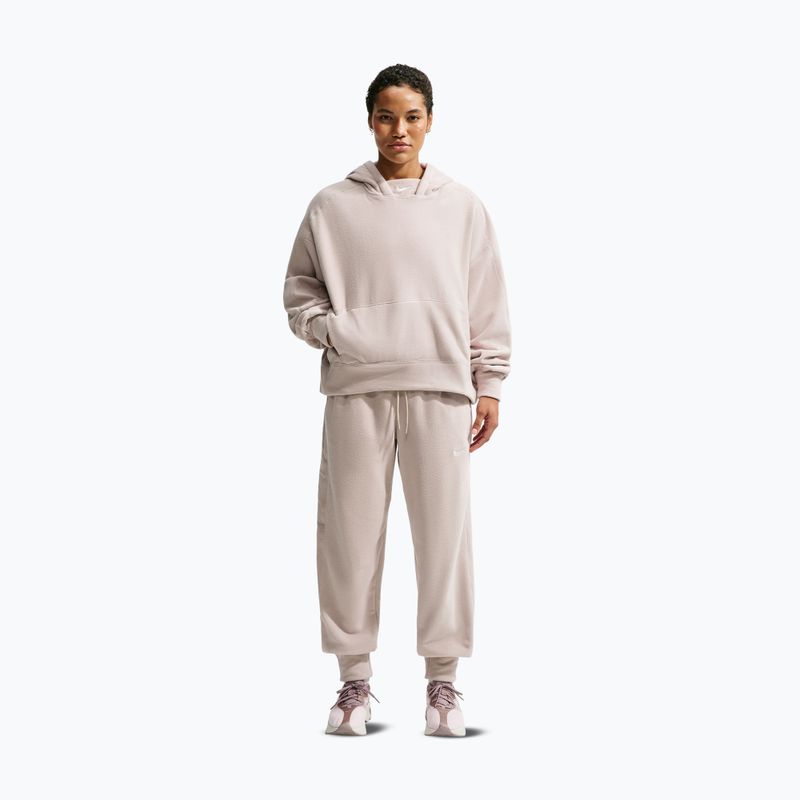 Bluză de antrenament pentru femei Nike One Therma-FIT Oversized cream Ii/white 2