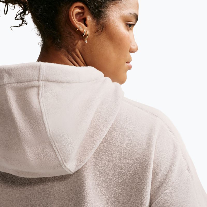 Bluză de antrenament pentru femei Nike One Therma-FIT Oversized cream Ii/white 5
