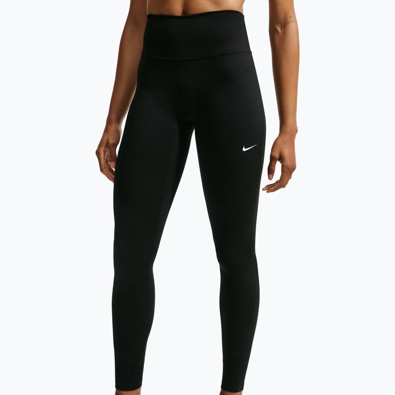 Colanți pentru femei Nike One black/black/university red/white 4