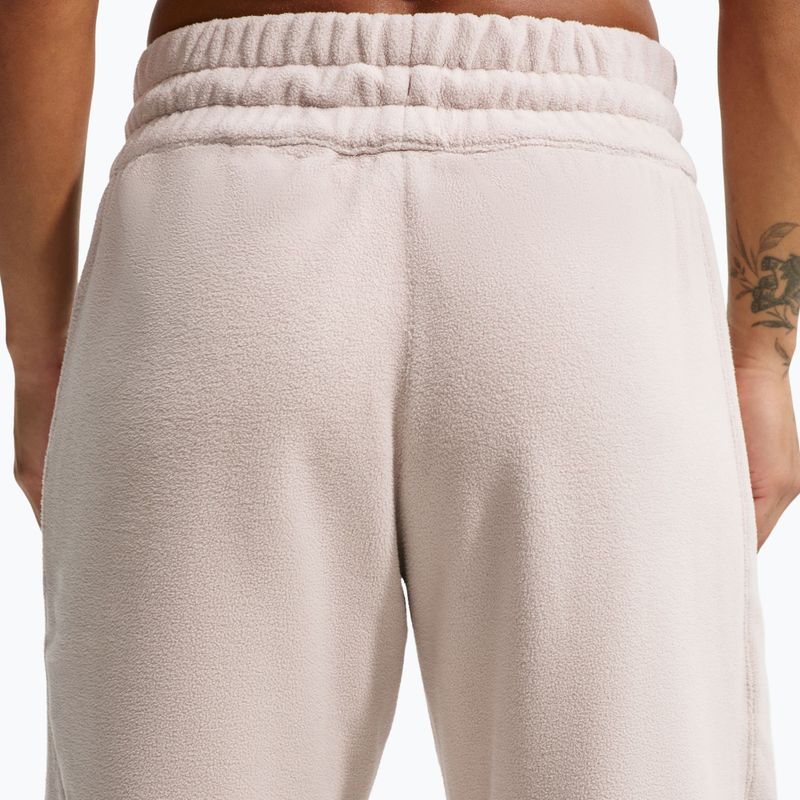 Pantaloni pentru femei Nike One Therma-FIT Mid Rise cream ii/white 5