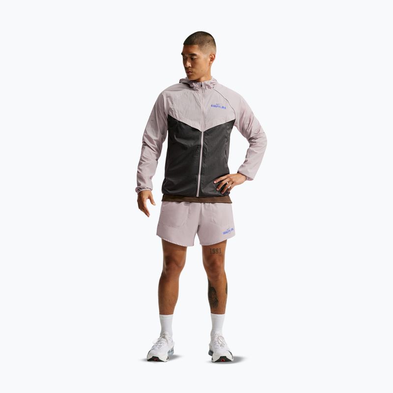 Geacă de alergare pentru bărbați Nike Stride college grey/anthracite 2