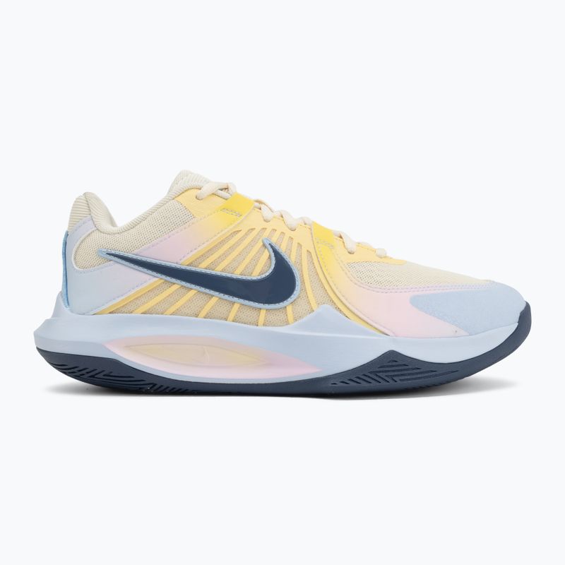 Încălțăminte de volei Nike Hyperspeed Court 2 SE coconout milk/diffsed blue/hydrogen blue 2