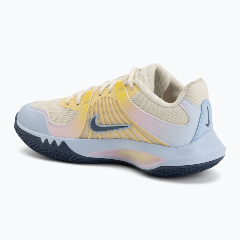 Încălțăminte de volei Nike Hyperspeed Court 2 SE coconout milk/diffsed blue/hydrogen blue 3