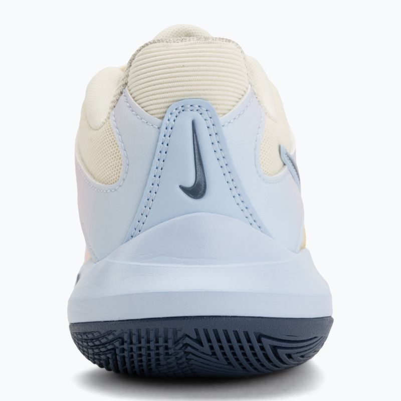 Încălțăminte de volei Nike Hyperspeed Court 2 SE coconout milk/diffsed blue/hydrogen blue 6