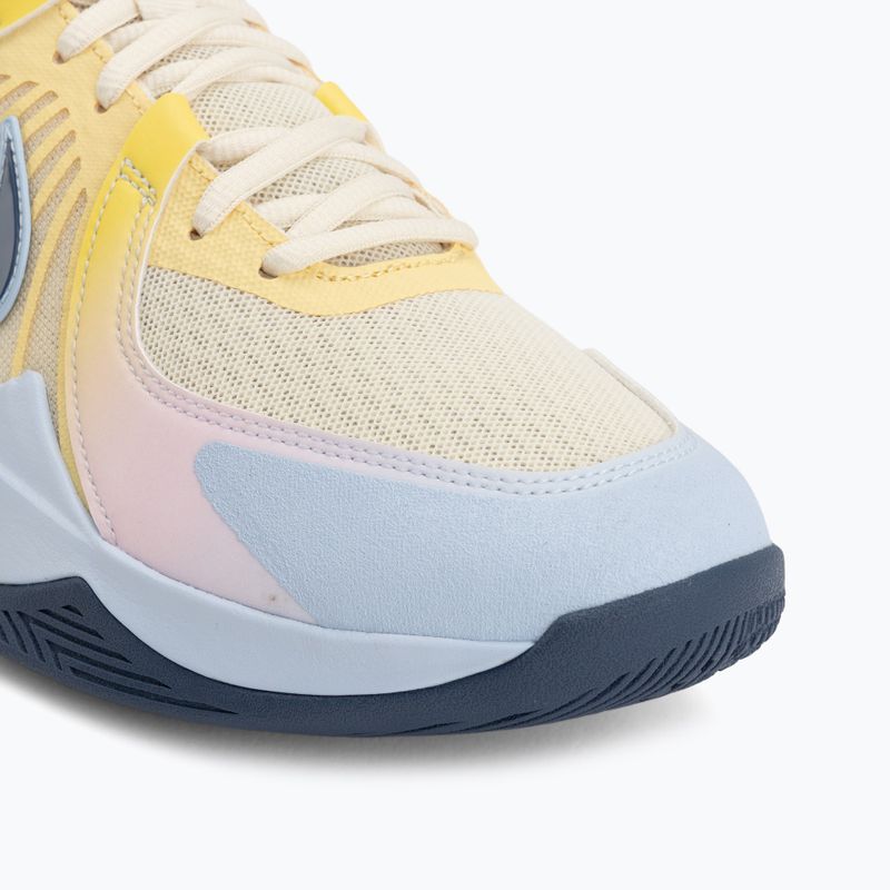 Încălțăminte de volei Nike Hyperspeed Court 2 SE coconout milk/diffsed blue/hydrogen blue 7