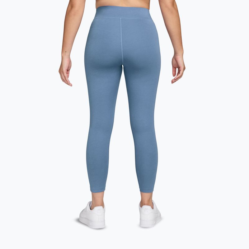 Colanți pentru femei Nike Sportswear Classic work blue/white 2