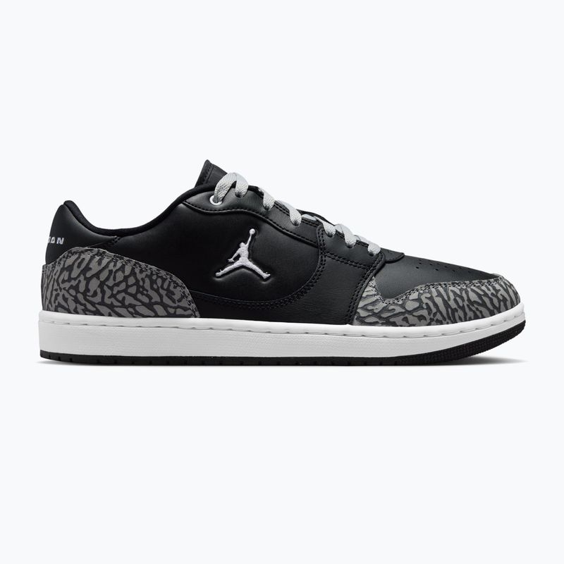 Încălțăminte pentru bărbați Jordan Court Connect Low SE black/light smoke grey/dark grey/white 2