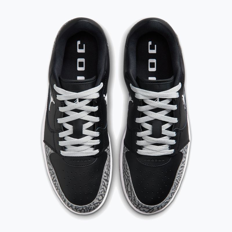 Încălțăminte pentru bărbați Jordan Court Connect Low SE black/light smoke grey/dark grey/white 3
