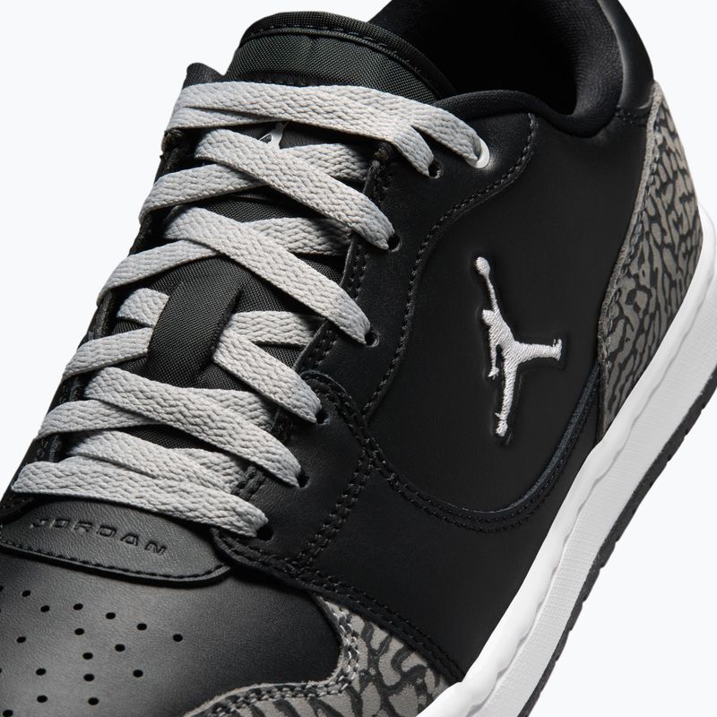 Încălțăminte pentru bărbați Jordan Court Connect Low SE black/light smoke grey/dark grey/white 4