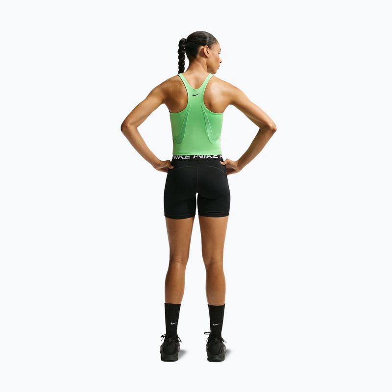 Tricou de antrenament pentru femei Nike Pro Sculpt illusion green/cucumber calm/black 2