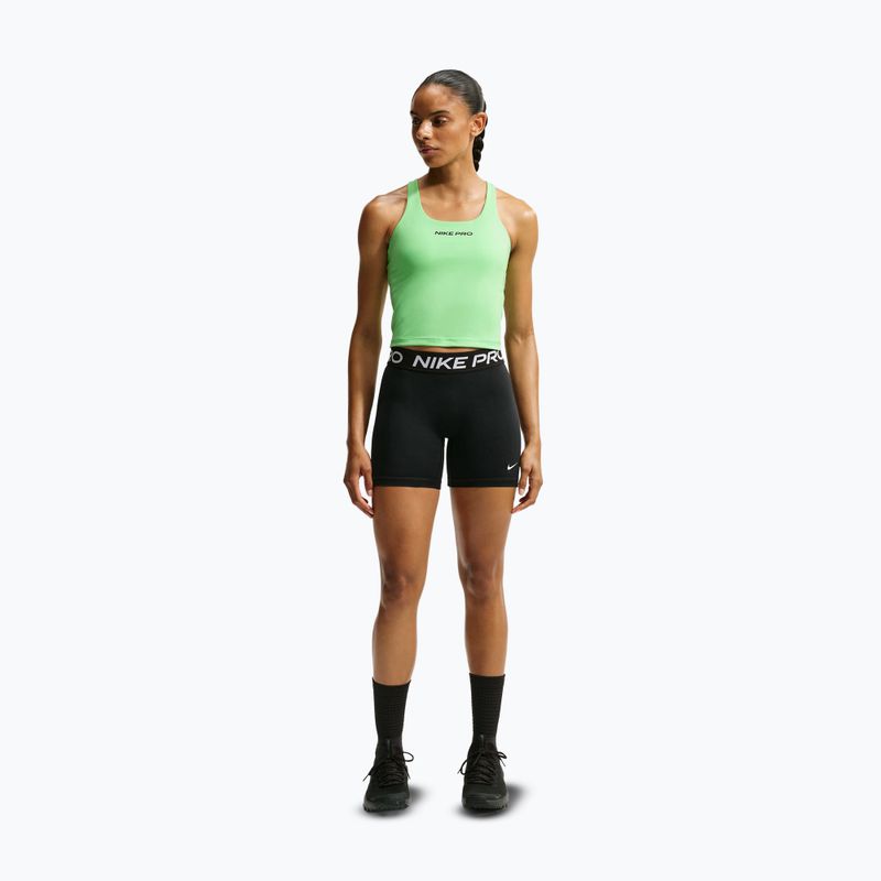 Tricou de antrenament pentru femei Nike Pro Sculpt illusion green/cucumber calm/black 7