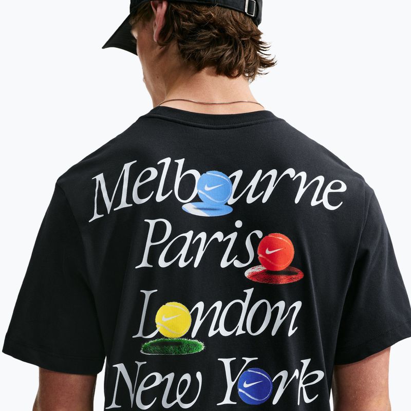 Tricou pentru bărbați Nike Court Dri-Fit black 6