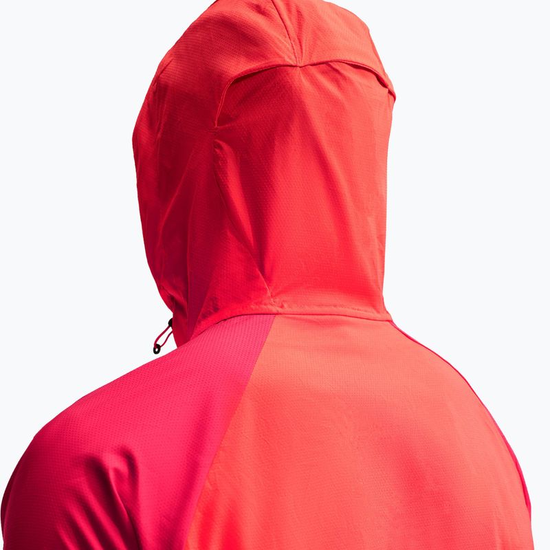 Geacă de alergare pentru bărbați Nike Impossibly Light Windrunner black/light crimson/tough red 7