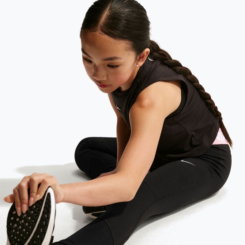 Colanți pentru copii Nike Pro Dri-FIT black/pink rise/white 5