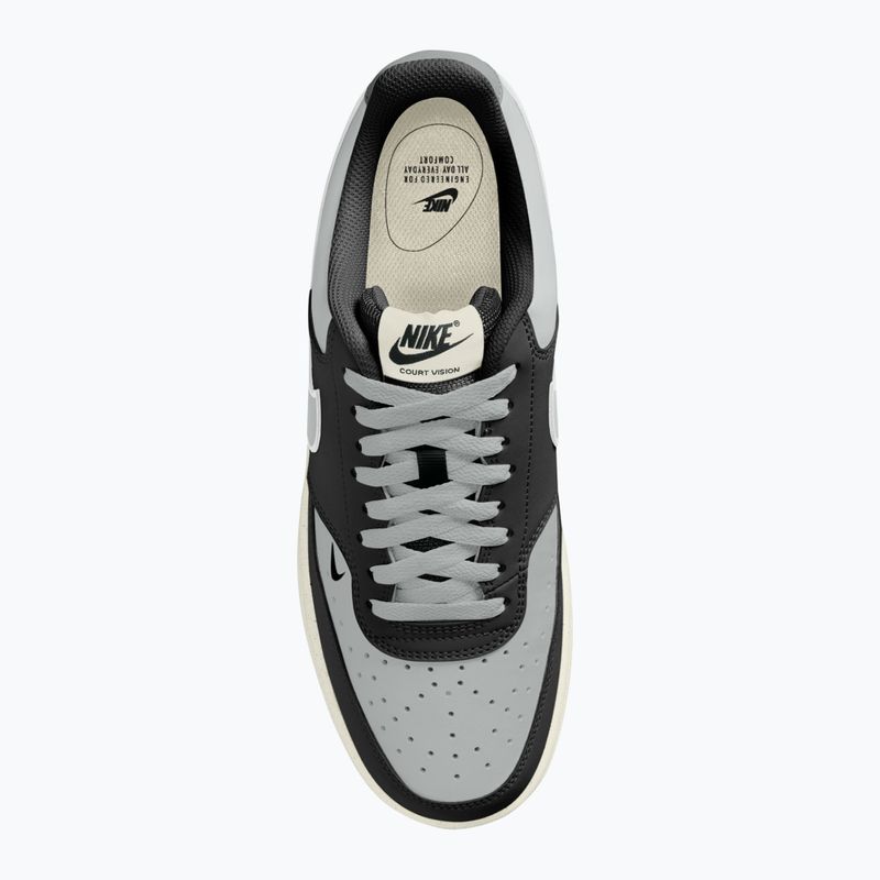 Încălțăminte pentru bărbați Nike Court Vision Low black/light smoke grey/sail/light smoke grey 4
