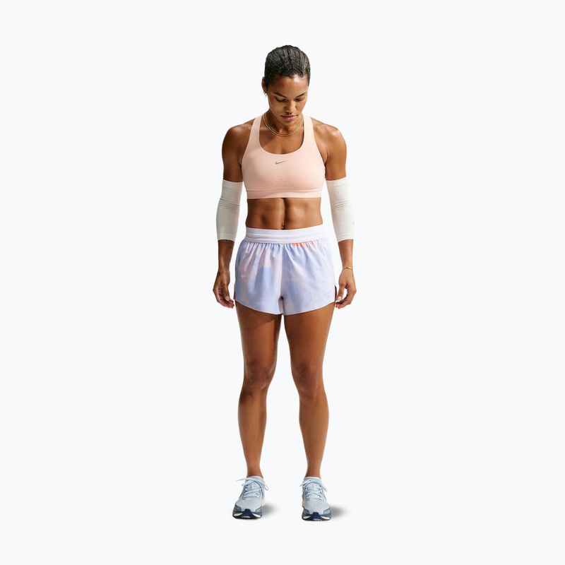Pantaloni scurți de alergare pentru femei Nike Swift royal pulse/bleached lilac 2