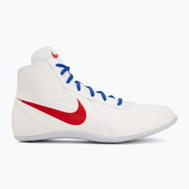 Încălțăminte de lupte Nike Footsweep 2 white/univ red-royal 2