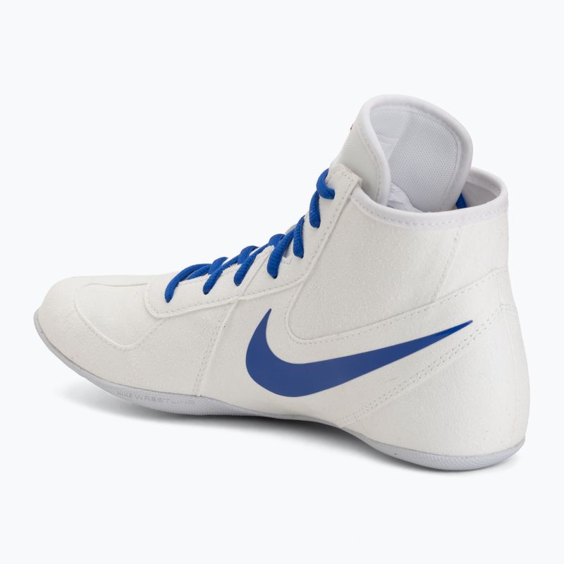 Încălțăminte de lupte Nike Footsweep 2 white/univ red-royal 3