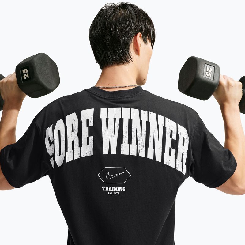 Tricou de antrenament bărbați Nike Training black/white 5