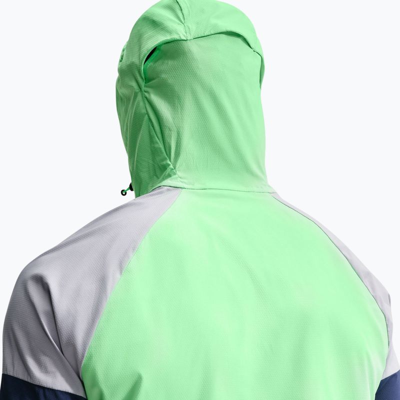 Geacă de alergare pentru bărbați Nike Impossibly Light Windrunner midnight navy/illusion green/wolf grey 7